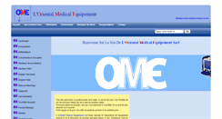 Desktop Screenshot of orientalmedicaldz.com